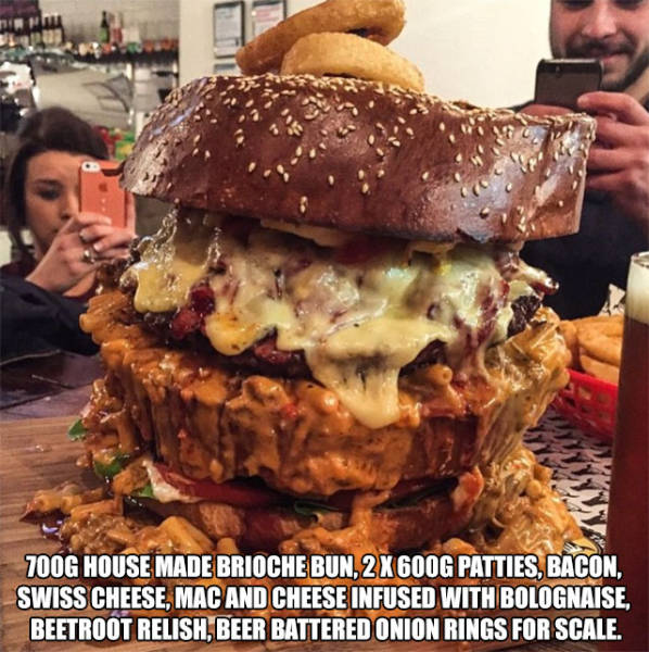 Gigantic Food Concoctions That Take Food Porn to New Heights