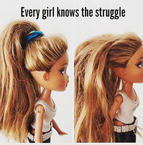 20 pics that describe the life of a woman