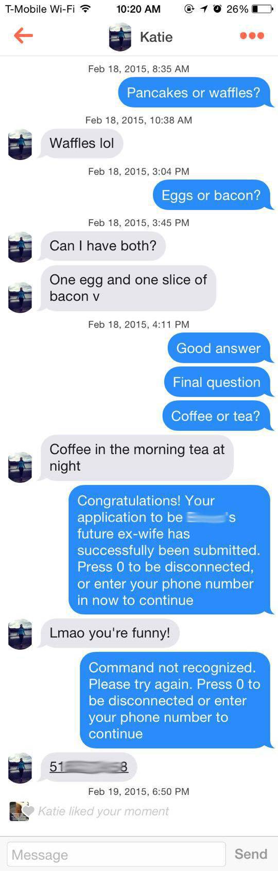 guy finds perfect way to pick up chicks on tinder