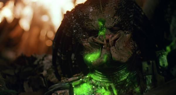 Blood in Predator: Predator is one of the most famous villains ever, and to make him even more interesting his blood glows neon. But what did they make it out of? It’s not extra-terrestrial, it’s simply the juice from a glow stick mixed with K-Y Jelly.