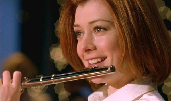 Alyson Hannigan stayed in character after shooting scenes and continued to talk like Michelle by ending sentences with a question mark.