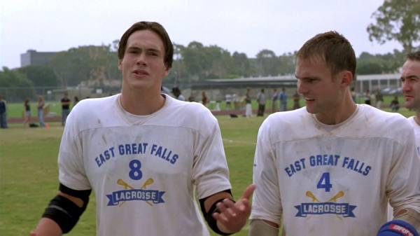 Chris Klein and Seann William Scott were really bad at lacrosse, and tried it for 3 weeks until they let doubles handle the sports scenes.
