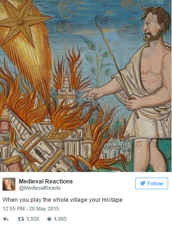 medieval twitter memes - Medieval Reactions When you play the whole village your mixtape 33,926 4,065