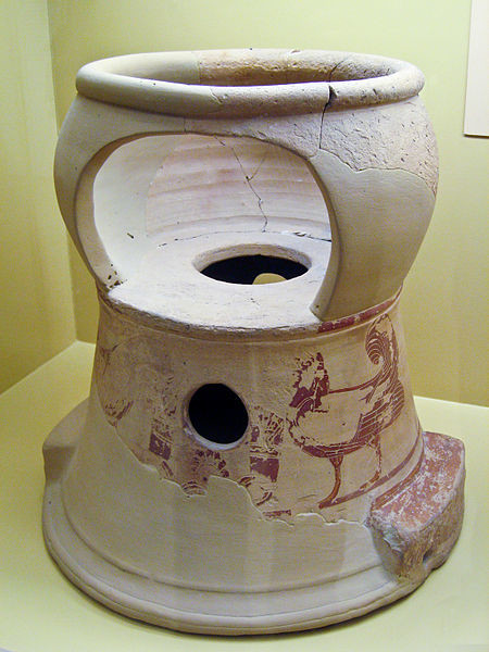 Urine (and more) was easily collected...right in your room. Up until fairly recently, the idea of having a separate room for doing your business was nonexistent. People either went outside in outhouses or used chamber pots. Often, both were used. The chamber pot would usually be kept under the bed, so having to go in the middle of the night didn't require a trip outside. Convenient? Yes. Pleasant? Probably not even close.