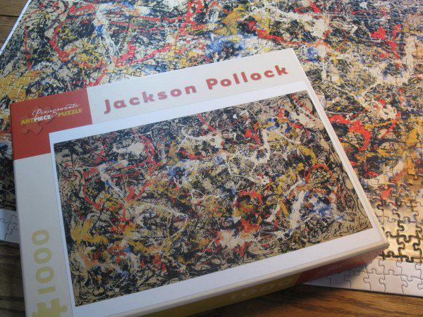 puzzle pollock - Jackson Pollock Antifura Sport 00012 Shu