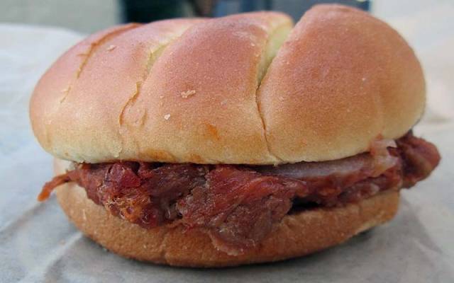 KFC Barbeque Sandwiches: One long-time Kentucky Fried Chicken worker warns against ordering the chain’s barbeque sandwiches. Apparently, the chicken used in them is so stale that it couldn’t even be given to homeless shelters. Instead of throwing it out, workers soak it in barbeque sauce and leave it in the heater for a month.