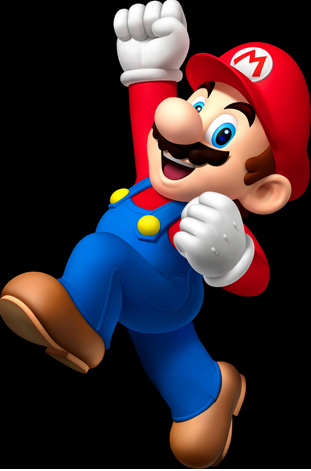 What is hidden inside of Mario?