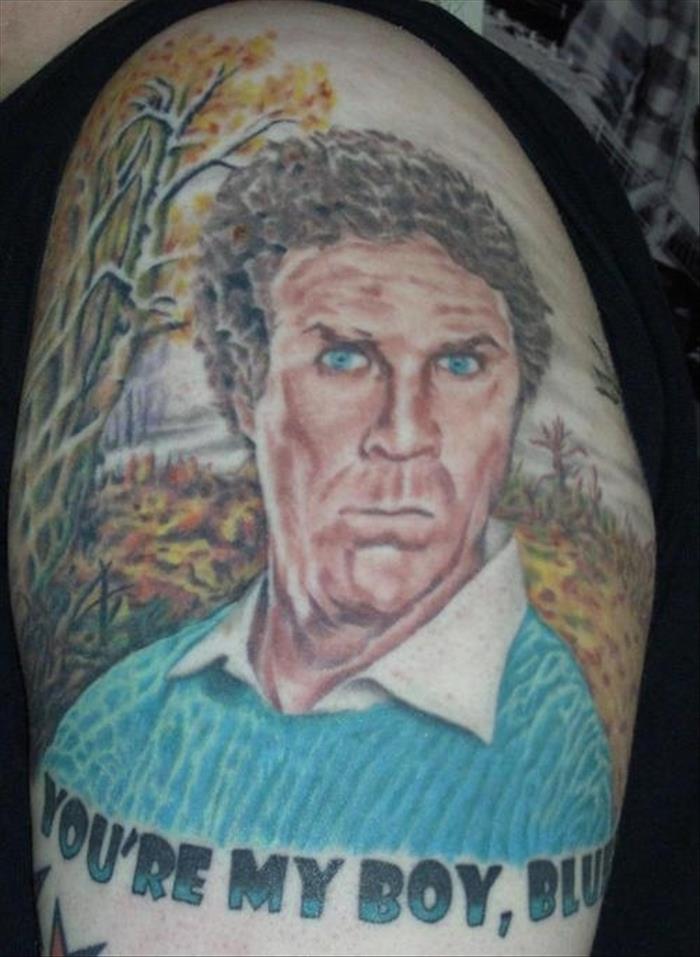 23 Will Ferrell tattoos