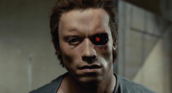 The Terminator (1984): One afternoon during a break in filming, Arnold Schwarzenegger went into a restaurant in downtown L.A. to get some lunch and realized all too late that he was still in Terminator makeup – with a missing eye, exposed jawbone and burned flesh.