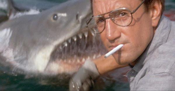Jaws (1975): During a set visit, George Lucas put his head in Bruce The Shark’s mouth and Steven Spielberg closed the jaws. The prank backfired when the prop malfunctioned and Lucas got stuck.