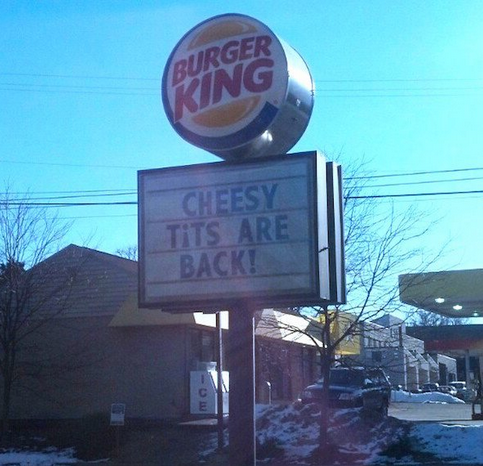 14 amusing fast-food signs
