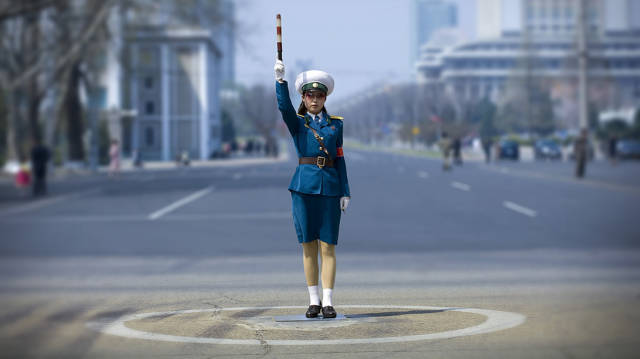 Traffic Officer in Pyongyang