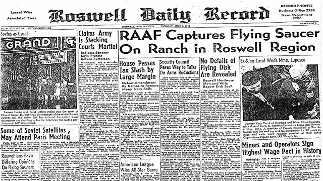 Roswell UFO Crash: Roswell has become synonymous with UFOs and alien conspiracy theories. In 1947 something crashed in the desert in New Mexico. The military was called out to investigate and Major Jesse Marcel, who was stationed at Roswell Army Air Corps Base, announced it was a UFO. The Army would later say it was a weather balloon. However, witnesses reported seeing bodies that were humanoid but not quite human. The official statement from the government was that those bodies were test dummies, but the question remains why would a coroner be called for test dummies? There are too many unanswered questions surrounding the incident to this day. The Air Force released a “final report” on the matter in 1997 which went back to the weather balloon that was being used to spy on Soviet nuclear tests. No mention of bodies though. You would also think that a high-ranking officer from the base would know what it was. Then again, maybe the flying saucer explanation was given on purpose to throw the Soviets off. No matter what you believe on this matter you might be right.