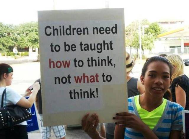 cleveland clinic children's hospital - Children need to be taught how to think, not what to think!