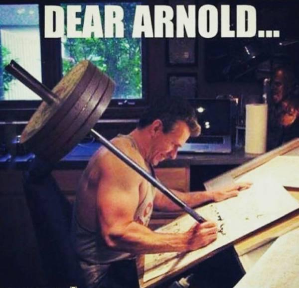 memes funny writing quote - Dear Arnold...