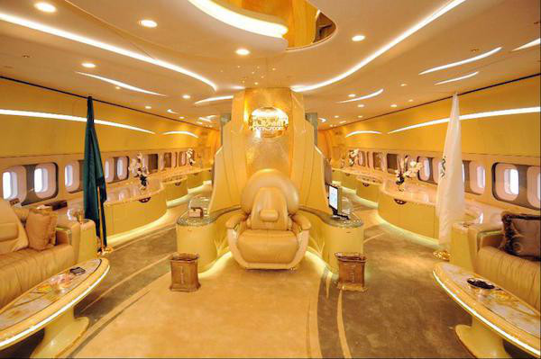 Most Expensive Private Airplane/Jet: Prince Al-Waleed bin Talal’s Airbus A380
Price: $150,000,000