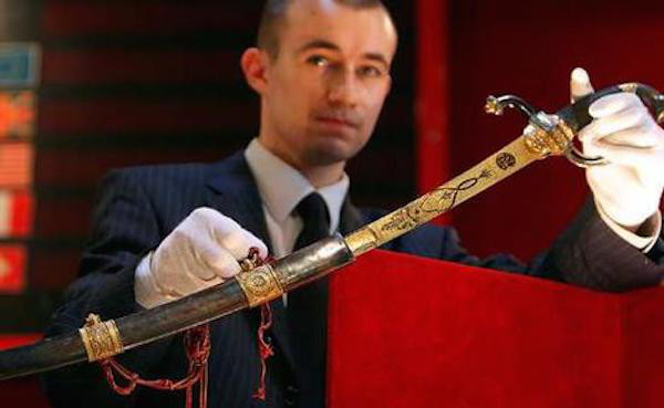 Most Expensive Bladed Weapon: Napoleon Bonaparte’s Marengo Cavalry Saber
Price: $6,500,000