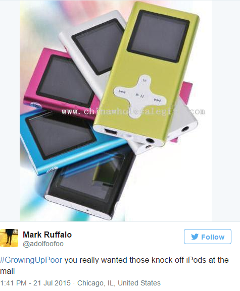 gadget - alegi com Mark Ruffalo y you really wanted those knock off iPods at the mall Chicago, Il, United States