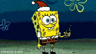 spongebob christmas gif - smosh.com