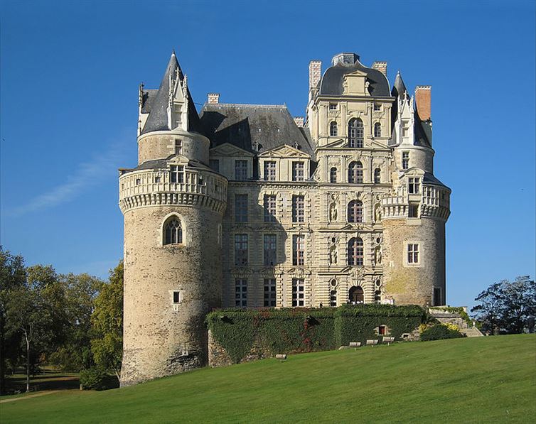Chateau de Brissac, Maine-et-Loire, France: The structure was built in the 11th century and was a castle until the 15th. At that time, it became a chateau, and Jacques de Breze inherited it because his father the was the King's (Charles VII) chief minister. Soon after Jacques married King Charles' daughter Charlotte, but their bond was not a happy one. Apparently, Jacques one day found Charlotte in the arms of one of her huntsmen and it's said that the two received over 100 blows from his sword. Now, her dying moans can be heard around the chateau and those who've seen her have described "the lady in green" as women in a dress with a ghoulish face bearing holes where eyes and a nose should be.