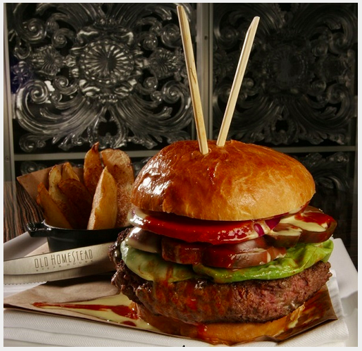 Tri Beef Burger – $125: At the Old Homestead Steakhouse in Boca Raton, Florida, you can get a beef patty made of American Prime, Wagyu and Argentine beef. It’s served with chipotle ketchup made with truffles and champagne, and when you buy the burger, the Steakhouse donates $10 to the Make A Wish Foundation.