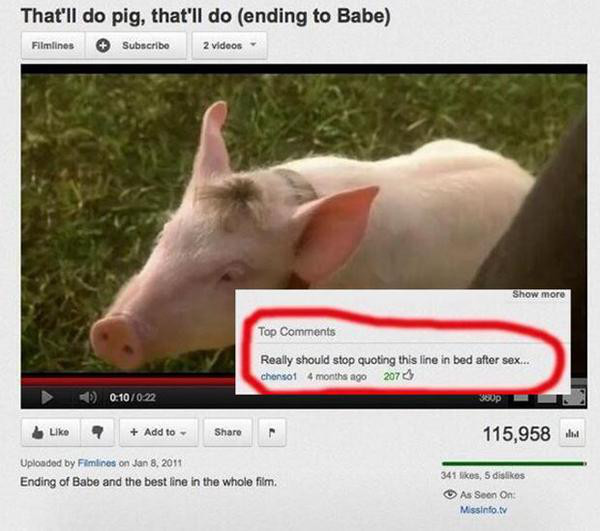 babe the pig - That'll do pig, that'll do ending to Babe Filmlines Subscribo 2 videos Show more Top Really should stop quoting this line in bed after sex... chonso1 4 months ago 207 010022 Add to 115,958 Uploaded by Fimlines on Ending of Babe and the best