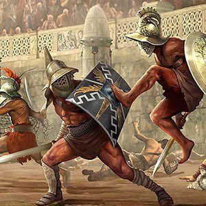 Gladiators didn’t fight to the death very often: It was expensive to train Gladiators and they weren’t all slaves; some were Gladiators by choice. They were also seen in pretty much the same light as modern day sports heroes.