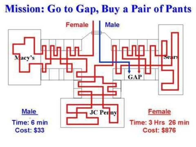 go to gap buy a pair of pants - Mission Go to Gap, Buy a Pair of Pants Female | Male 'S Dears Gap Jc Perny Male Time 6 min Cost $33 Female Time 3 Hrs 26 min Cost $876