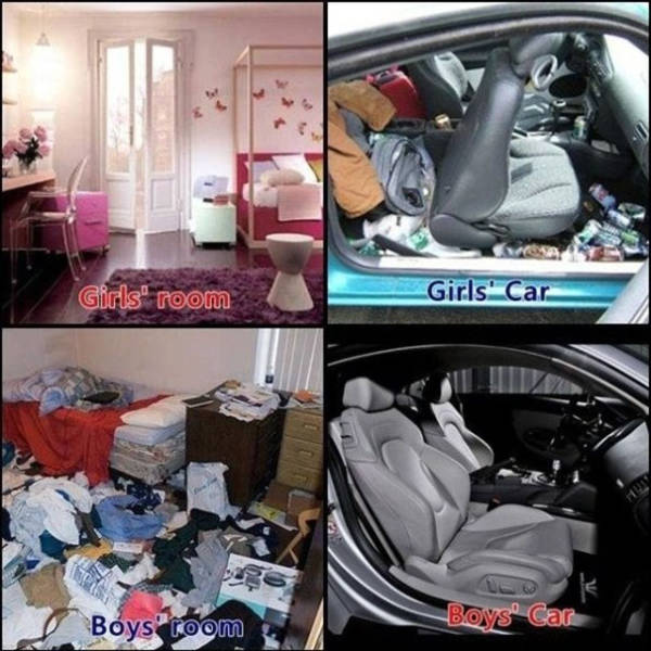 girls car meme - Girls' room Girls' Car Boys' Car Boys room