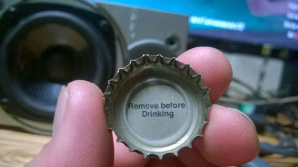 obvious people that always prove that you can - Remove before Drinking