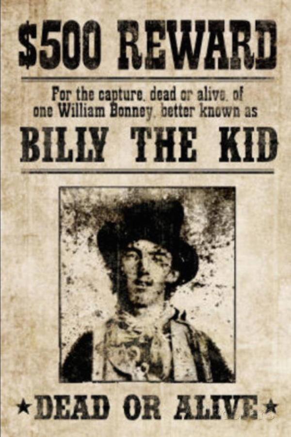 Henry “Billy the Kid” McCarty: Arguably one of the most well known gunslingers, Henry “Billy the Kid” McCarty started his life of crime with petty theft and horse thievery, and is said to have made his first kill at the age of eighteen. Often portrayed as a cold-blooded killer, history shows that he actually entered a life of crime out of necessity, not meanness. In fact, people who knew him called him brave, resourceful, loyal, and possessing a remarkable sense of humor. But when you’re leading a group known as ‘The Regulators’, it’s understandable why people might label you as a cold-to-the-core killer. Hounded by law enforcement, the group was eventually disbanded. After three months of running, Billy was killed in 1881 by the equally famous, Sheriff Pat Garrett. All told, Billy the Kid is said to have killed a total of 21 men, one for each year of his life.