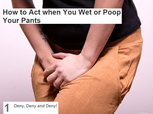anime embarrassing poop - How to Act when You Wet or Poop Your Pants Deny, Deny and Deny!