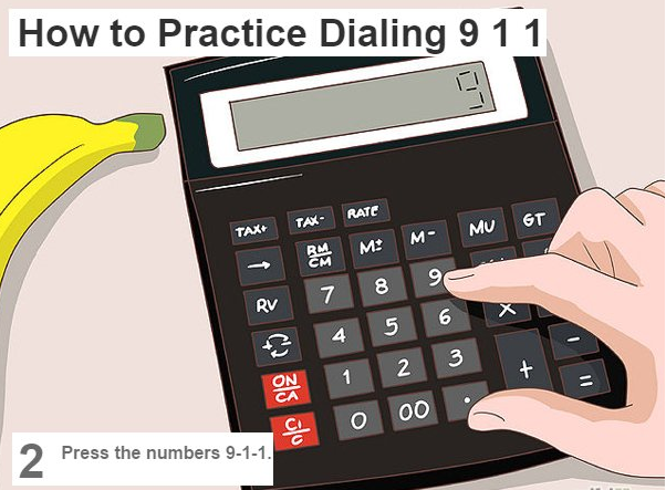 calculator - How to Practice Dialing 9 11 Rate Tax Tax M Mu Gt M 9 7 Rv 4 2 O 00 Press the numbers 911.