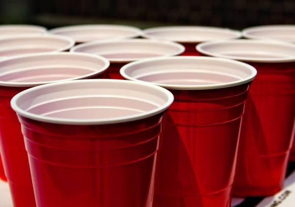 The lines on a red Solo cup do not exist for alcohol measuring.
The company has claimed time and time again that this was not an intentional addition.