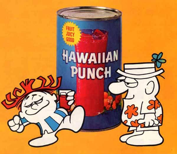 Hawaiian punch was originally created as an ice cream flavor.