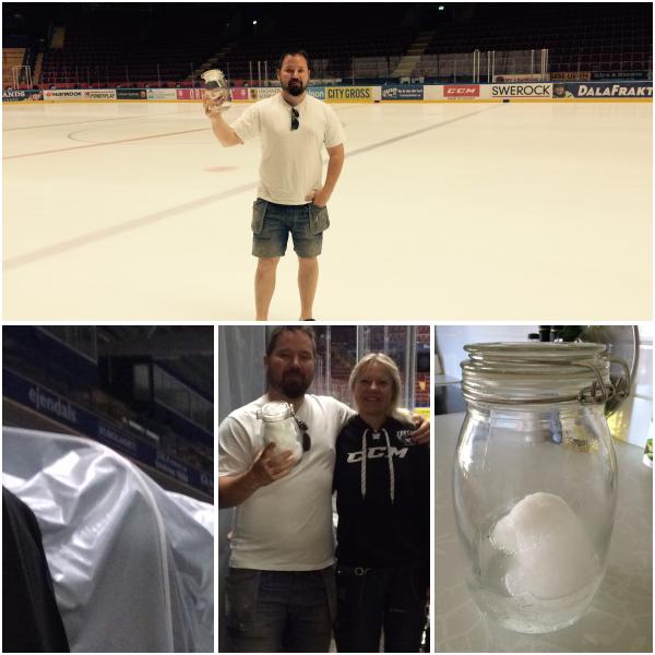 The award for the biggest hockey fan in the world might have to go to Emil Nilsén. The Swedish father has arranged for his baby daughter to be christened with melting ice from the rink used by his favorite hockey team, Leksand.

With permission, Nilsén took ice from Tegera Arena, Leksand's home rink, He melted it and got his local church to agree to use it for his daughter's baptism. He said the church's chaplain had initially looked at him as if he was crazy but agreed to his holy hockey H2O baptism idea.

The 35-year-old said, “My parents met through their fandom around (the) Leksand Superstars, and I also met my wife at a hockey game, so it is a big part of my life." He added, “I have ADHD, and I am on overdrive all the time, but it is a kind of superpower when it comes to stuff like this."