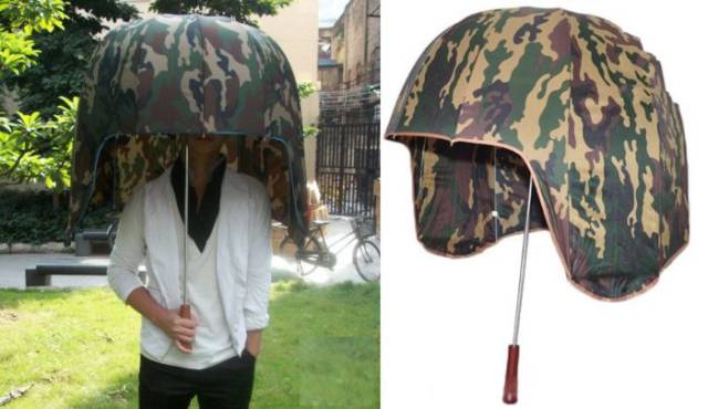 army helmet shaped umbrella