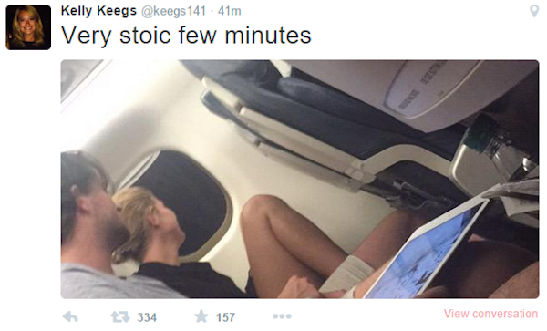 Woman Live-Tweets An Extremely Awkward Breakup On An Airplane