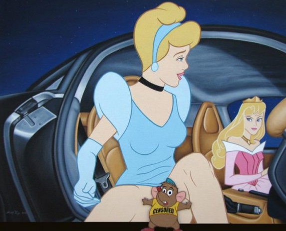 25 Disney Paintings That Are WAY Darker Than The Movies