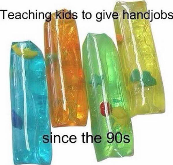 gel kids toy - Teaching kids to give handjobs since the 90s