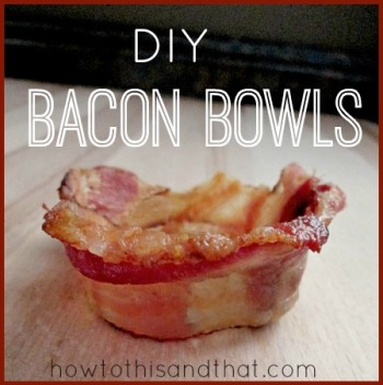 Make a bacon bowl