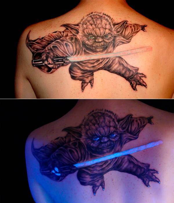 14 Epic Tattoo Transformations Under A Black Light