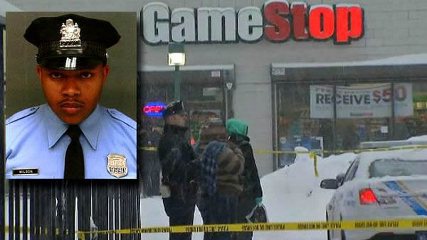 Officer Robert Wilson III was shot and killed during an armed robbery in a North Philadelphia GameStop. He was there buying a game for his 9-year-old son when burglars entered the store. He heroically drew gunfire away from the store employees. 

After hearing about Wilson's story, game dealer and blogger Paul Punla set up an online fundraiser to help collect money for the officer's sons. He asked his fellow gamers to help by donating to the cause, saying "gamers are labeled as lonesome and selfish individuals and I want to change that assumption."