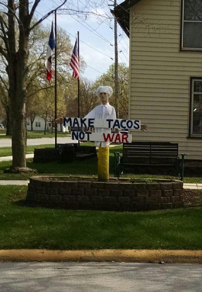 grass - Make Tacos Not War Le