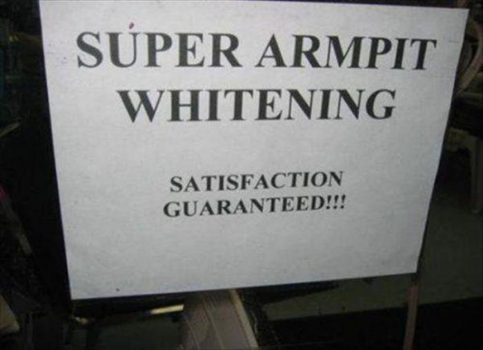 top secret folder - Super Armpit Whitening Satisfaction Guaranteed!!!