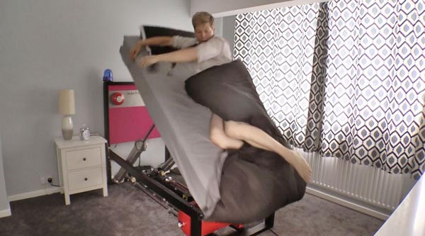 high voltage ejector bed
