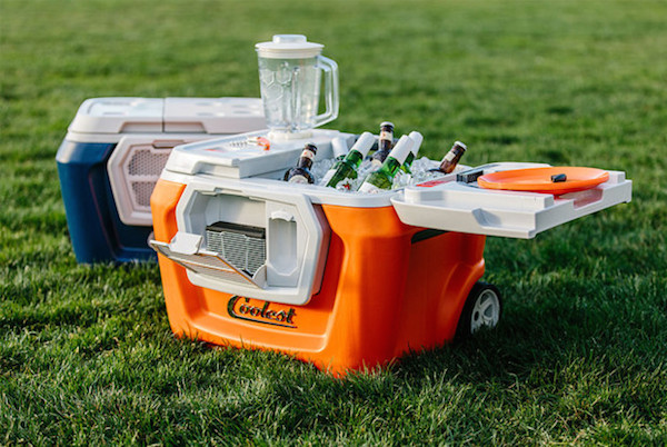 The Coolest Cooler began as a Kickstarter campaign in 2014. In just 52 days, 62,642 backers pledged $13,285,226 to bring a cooler packed with a blender, a Bluetooth speaker, a USB charger and other add-ons to the market.

The amount of money the project raised made the Coolest the most successful Kickstarter campaign at the time. Unlike some of the other most funded projects on our list (we're looking at you, Star Citizen!) the coolers started coming off the line in July 2015. Anyone in the United States, Canada, Australia and New Zealand can order one online—for a whopping $485. 

The cooler has decent reviews as of this writing. CNET says, "Despite its high price (and so-so blender), the Coolest Cooler ultimately succeeds in creating a one-stop shop for portable power, cold drinks and hot tunes that's ideal for party-minded tailgaters, beachgoers and picnickers."