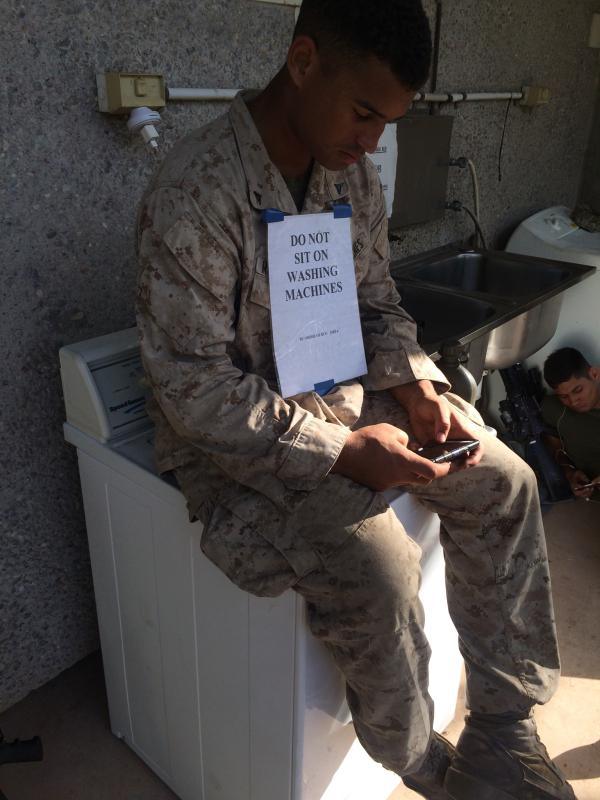 rebel army - Do Not Sit On Washing Machines