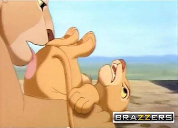 Not even cartoons are safe from the Brazzers logo treatment
