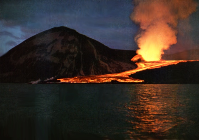Surtsey: Surtsey is a volcanic island off the coast of Iceland. It was formed out of an eruption which started its party in November of 1963 and didn’t stop rockin’ until June of 1967. Today only a few scientists are permitted to land on Surtsey.
